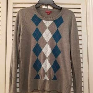 Argyle sweater